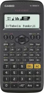 CASIO SCIENTIFIC CALCULATOR FX-350CEX, 379 FUNCTIONS, 77X166MM, BLACK
