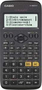 CASIO CALCULATOR SCIENTIFIC FX 82CEX BLACK, 12-DIGIT DISPLAY