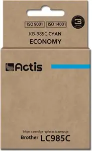 Actis KB-985C Ink cartridge (replacement for Brother LC985C; Standard; 19,5 ml; cyan)