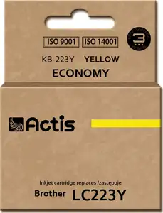 Actis KB-223Y ink (replacement for Brother LC223Y; Standard; 10 ml; yellow)