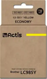 Actis KB-985Y Ink cartridge (replacement for Brother LC985Y; Standard; 19,5 ml; yellow)