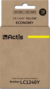 Actis KB-1240Y ink (replacement for Brother LC1240Y/LC1220Y; Standard; 19 ml; yellow)