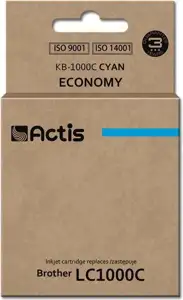 Actis KB-1000C Ink Cartridge (Replacement for Brother LC1000C/LC970C; Standard; 36 ml; cyan)