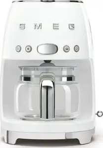 Smeg Drip Coffee Machine White DCF02WHEU