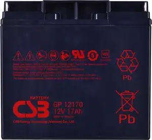 Battery CSB GP12170B1 17Ah/12V