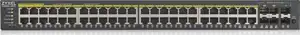 Zyxel GS1920-48HPV2 Managed Gigabit Ethernet (10/100/1000) Power over Ethernet (PoE) Black