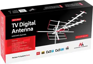 Maclean TV Sytems MCTV-855A Full HD Standard Terrestrial TV Outdoor Directional Antenna DVB-T/T2 H.265 HEVC