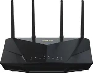 ASUS RT-AX5400 wireless router Gigabit Ethernet Dual-band (2.4 GHz / 5 GHz) Black