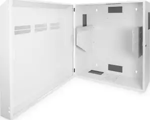 DIGITUS Wandgehäuse Slim 800x640x309mm, 6HE vertikal, grau