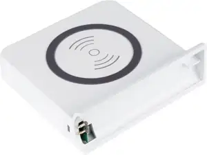 GoodConnections Qi Wireless Charging Pad 15W für Schnellladestation PCA-D006W (linke Seite)