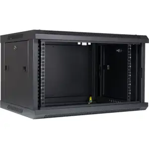 6U, IP20, Max. loading capacity 30kg, Black