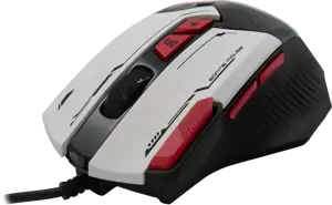 BARACUDA RGB gaming miš BGM-042 MANTA bijeli 12.800dpi