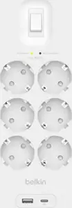 Belkin Connect White 6 AC outlet(s) 2 m