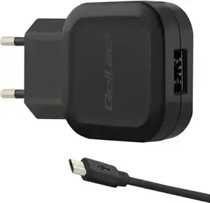 Qoltec 50195 Charger 12W | 5V | 2.4A | USB + Micro USB cable