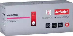 Activejet ATK-5160MN toner (replacement for Kyocera TK-5160M; Supreme; 12000 pages; magenta)