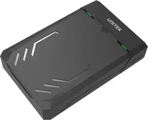 UNITEK Y-3035 storage drive enclosure HDD/SSD enclosure Black 2.5/3.5