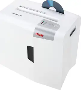 HSM shredstar X8 document shredder, 4.5 x 30 mm + separate CD-cutting mechanism