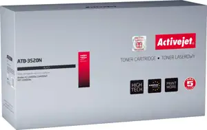 Activejet ATB-3520N Toner (replacement for Brother TN-3520; Supreme; 20000 pages; black)