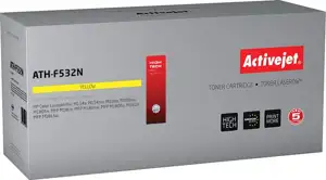 Activejet ATH-F532N toner (replacement for HP 205A CF532A; Supreme; 900 pages; yellow)