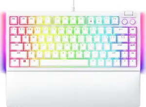 Keyboard Razer BlackWidow V4 75%, White, US SLO g.