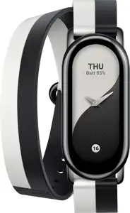 Xiaomi Smart Band 8 Double Wrap Strap - Black and white