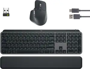 Keyboard and mouse Logitech MX Keys S Combo, graphite