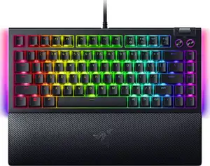 Tipkovnica Razer BlackWidow V4 75%, črna, US