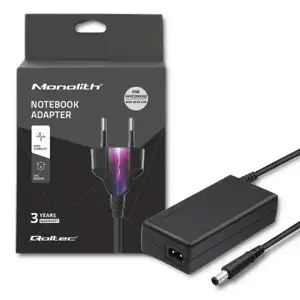 Qoltec do HP Compaq 90W 18.5V (wtyk 7.4x5.0+pin)
