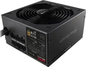 Sharkoon napajanje WPM Gold Zero 650W 80 PLUS GOLD crno