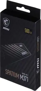 MSI SPATIUM M371 NVME M.2 internal solid state drive 500 GB PCI Express 3.0