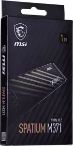 MSI SPATIUM M371 NVME M.2 1TB internal solid state drive 1000 GB PCI Express 3.0