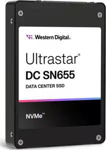 Western Digital Ultrastar DC SN655 U.3 3.84 TB PCI Express 4.0 3D TLC NAND NVMe