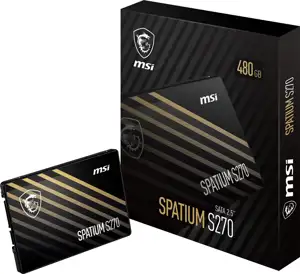 MSI SPATIUM S270 SATA 2.5 480GB internal solid state drive 2.5