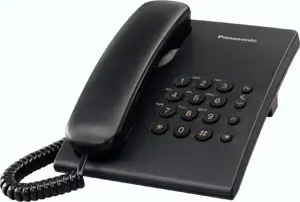 Telefon Panasonic KX-TS500FXB crni
