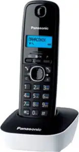 Bežični telefon Panasonic KX-TG1611FXW bijeli