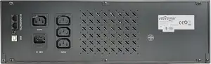 Gembird - Ups rack 19'' 3.4u 1500va, 4xiec 230v out, iec14 in,rj11, usb, lcd Line-Interactive 1.5 kVA 900 W 4 AC outlet(s)