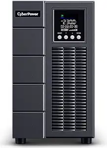 CyberPower OLS3000EA-DE uninterruptible power supply (UPS) Double-conversion (Online) 3 kVA 2700 W 7 AC outlet(s)