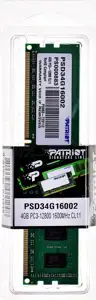Memorija Patriot Signature 4 GB DDR3 1600MHz, PSD34G16002