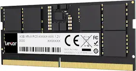 RAM SODIMM DDR5 16GB PC5-38400 4800MT/s CL40 1.1V Lexar