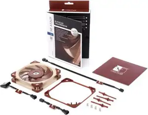 Noctua NF A12x25 ULN Computer case Fan 12 cm Beige, Red