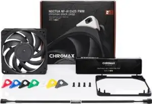 Noctua NF-A12X25 PWM CH.BK.S computer cooling component Processor Fan 12 cm Black