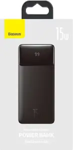 BASEUS POWERBANK BIPOW 30000MAH 15W BLACK OS