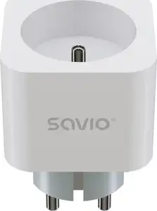 SAVIO WI-FI smart socket, 16A, AS-01, White