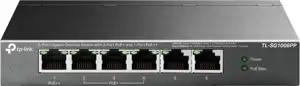 TP-Link 6-Port Gigabit Desktop Switch with 3-Port PoE+ and 1-Port PoE++