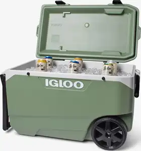 IGLOO portable cooler Ecocool Latitude 90, 85L, green