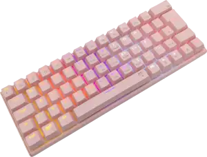 WHITE SHARK gaming mehanička tipkovnica GK-002422 WAKIZASHI roza pl. sw