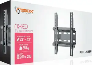SBOX zidni nosač za TV PLB-2522F-2 fiksni