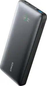 Anker 533 powerbank (PowerCore 25W) 10,000 mAh, black.