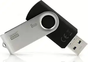 Goodram UTS2 USB flash drive 8 GB USB Type-A 2.0 Black,Silver