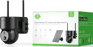 WOOX R3569 Intelligent outdoor smart PTZ IP65 dome camera with solar panel